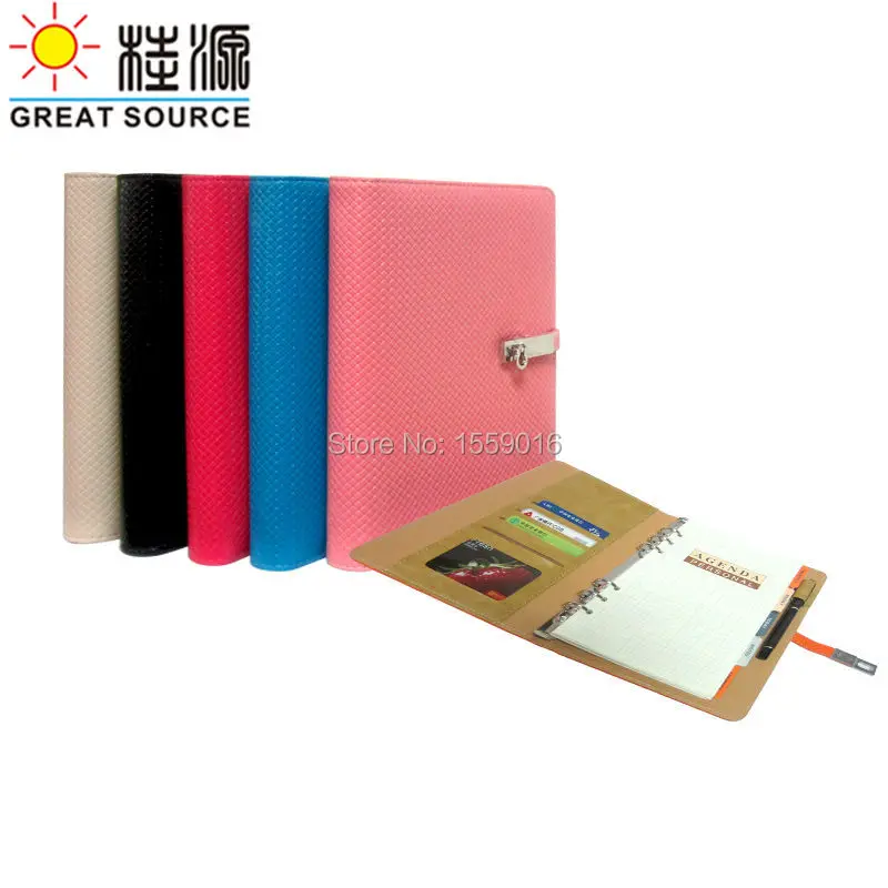 

High quality a5 6 ring binder notebook