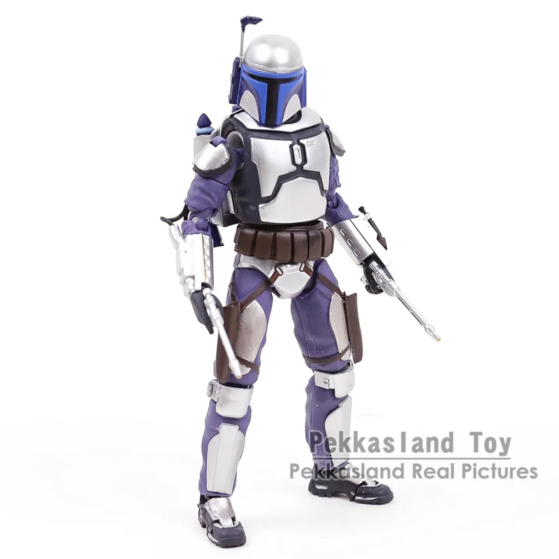 СВЧ S. H. Figuarts SW эпизод II Джанго Фетт ПВХ фигурку Коллекционная модель игрушки 15 см