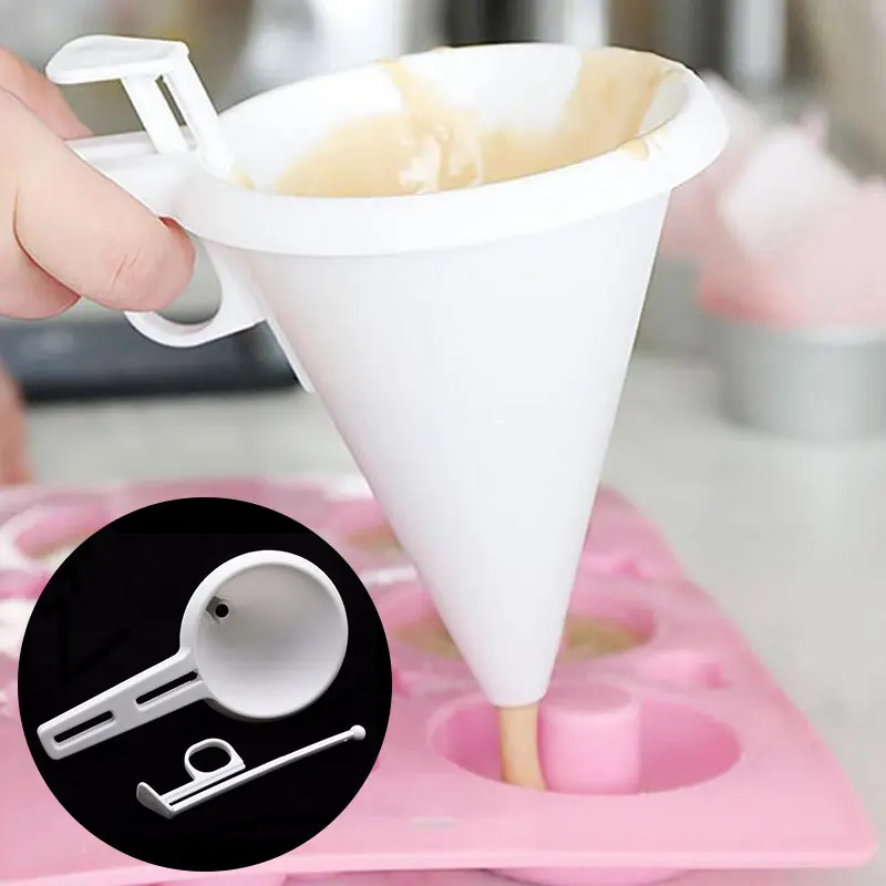Adjustable Icing Candy Baking Pastry Tools Funnel Mold Pancake Cream