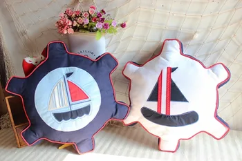 

Mediterranean Rudder Cusion Pillow Cloth Cotton Handmade Creative sofa Seat chair Cushion Pillow Home Decor