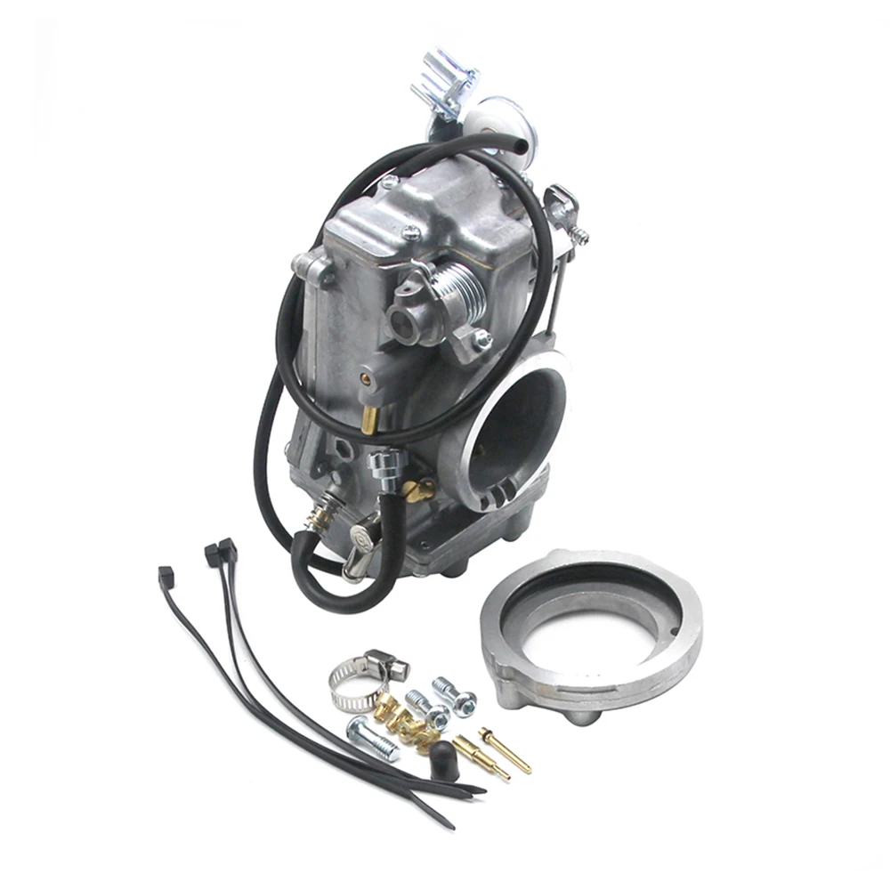 Alconstar Mikuni Стандартная отделка карбюратор HSR45 45 мм TM45 Flatslide Carb для Harley FLH FLHR FLHTCSE VRSC VRSCD XL883