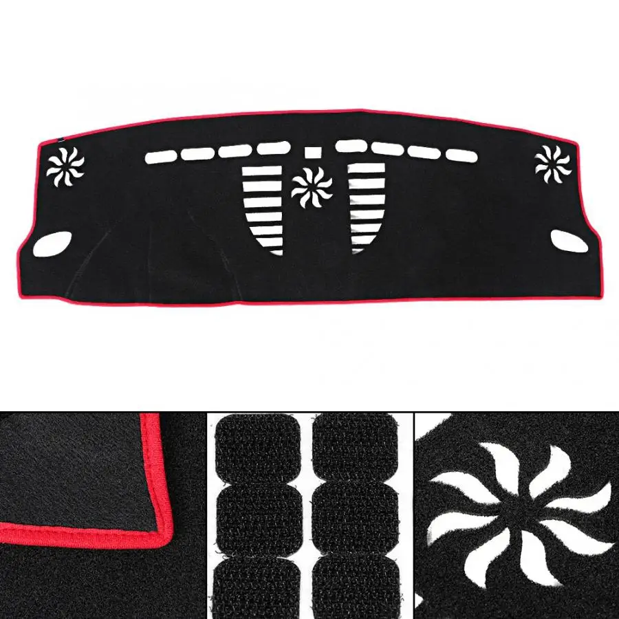 Car Anti-dirty Pad Car Dash Cover Dashboard Mat Dashmat Sun Shade Non-slip Pad Fit for Porsche Macan Car Seat Covers