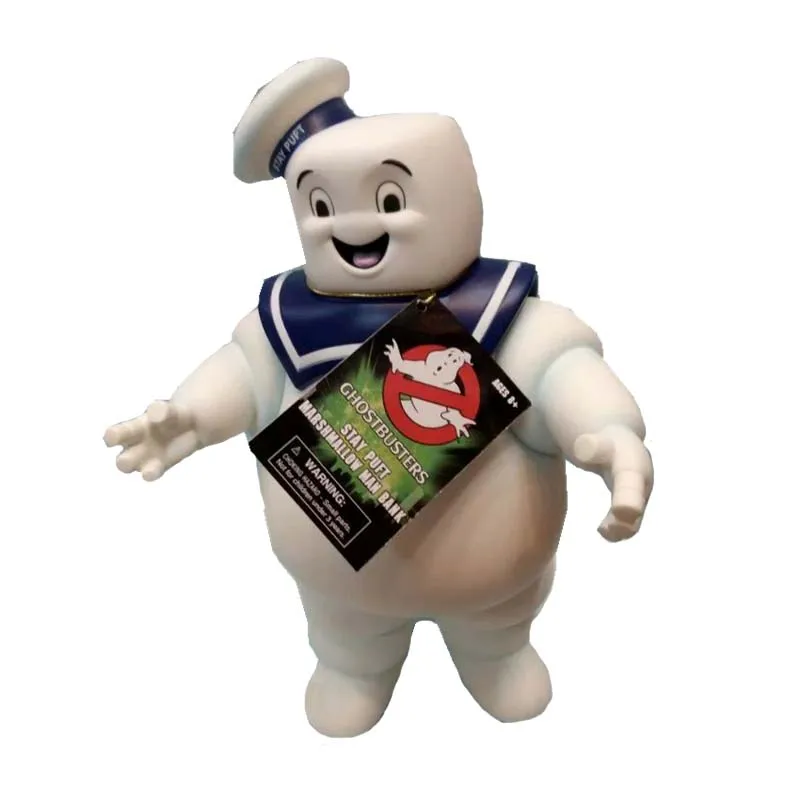 28 см Винтаж Охотники за привидениями 3 оставайтесь Puft Marshmallow Man Bank Sailor фигурка игрушка кукла