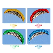 2,5 м двойная линия питания воздушный змей Летающий трюк парафойл воздушный змей с ручкой 30 м линия пляжный воздушный змей спортивные игрушки для отдыха на открытом воздухе легко лететь