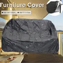 Водонепроницаемый открытый барбекю Патио сад мебель чехлы Дождь Снег чехлы на стулья для дивана стол стул пылезащитный чехол
