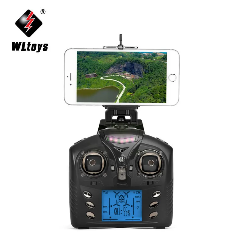 WLtoys Q323 C RC вертолет Дроны с 2.0MP HD Камера 2 4G 4CH 6 Axis Gyro удержания высоты Quadcopter RTF