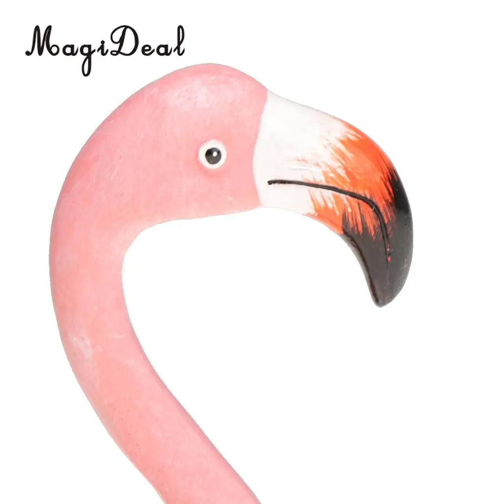 Chic Flamingo Ormament Figurines Sculpture Wedding Decor Home Decoration 8 Styles 8-15cm, Pink