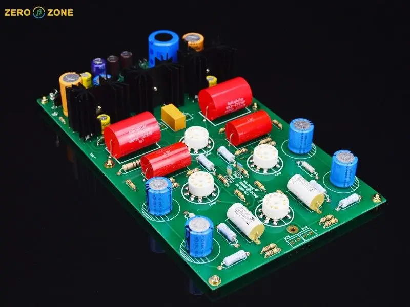 ZEROZONE (DIY KIT) PRT 08A Hifi Tube набор предусилителя base on CAT SL1 (без трубок)|Усилители мощности|
