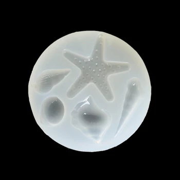 

9Pc Flower Butterfly Carved Jade Pendant Silicone Mold Resin Jewelry Earring DIY Big Beauty Mermaid Tail Silicone Ocean Biologic