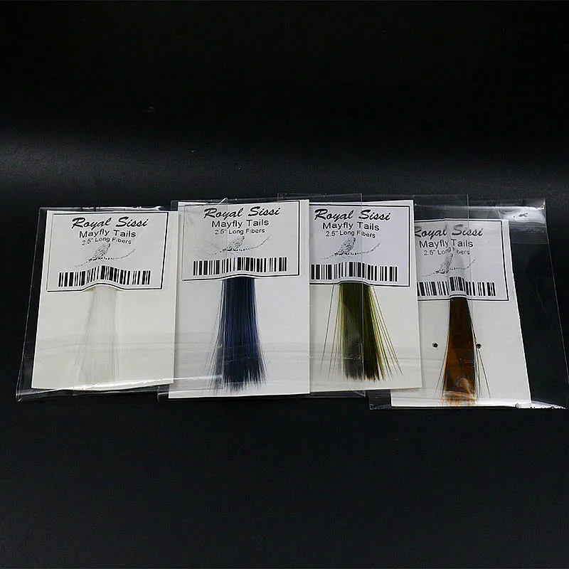 1 Pack 2.5'' Long Fibers Mayfly Tails Synthetic Fly Tying Materials 1 Pack 2.5'' Long Fibers Mayfly Tails Synthetic Fly Tying Materials