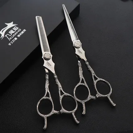 KUMIHO new arrival hair cutting and thinning scissors 6inch VG10 cobalt stainless professional hairdressing scissors free ship KUMIHO new arrival hair cutting and thinning scissors 6inch VG10 cobalt stainless professional hairdressing scissors free ship