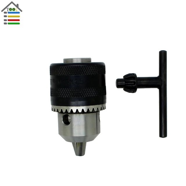 Angle Grinder Chuck Adapter Capacity 1.5 10mm Mount M10 For Electric Drill Power Tools with Key