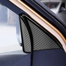 Per Nissan Terra Navara NP300 2017-2019 Interno Decorazione Adesivi ABS del Bicromato di Potassio Dell’automobile Styling Auto Interno Triangolo del Telaio Della Copertura
