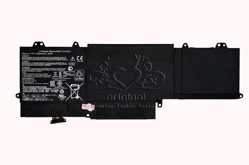 JIGU C23-UX32 Original Laptop Battery For Asus For VivoBook U38N U38K U38DT For Zenbook UX32 UX32VD UX32LA 7.4V 48WH JIGU C23-UX32 Original Laptop Battery For Asus For VivoBook U38N U38K U38DT For Zenbook UX32 UX32VD UX32LA 7.4V 48WH
