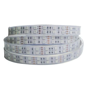 

5050 SMD 16.4Ft 5 Meter Double Row 600LEDs white/warm white Waterproof Flexible LED Strip Lights 120LEDs/M 5M/roll String Lights