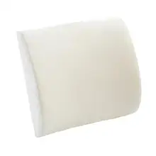 Медленный подъем всплеск памяти Защита Подушка дорожная подушка автомобильное сиденье для полёта домашний стул поддержка для поясницы и спины(белый