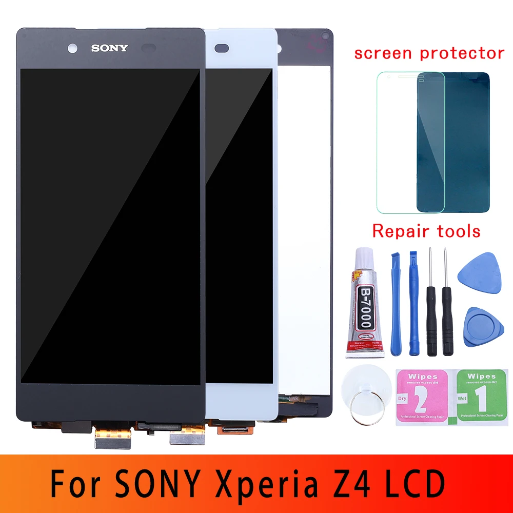 

Original IPS For SONY Xperia Z4 LCD Display Touch Screen For SONY Xperia Z4 Display Screen Replacement E6533 E6553 LCD