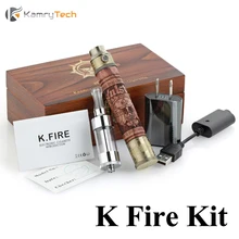 D’origine Kamry K feu Cigarette Électronique Bois E Narguilé Vaporisateur Vaporisateur stylo E Cigarette Crâne Fantôme X Feu 2 En Bois Kit X2026