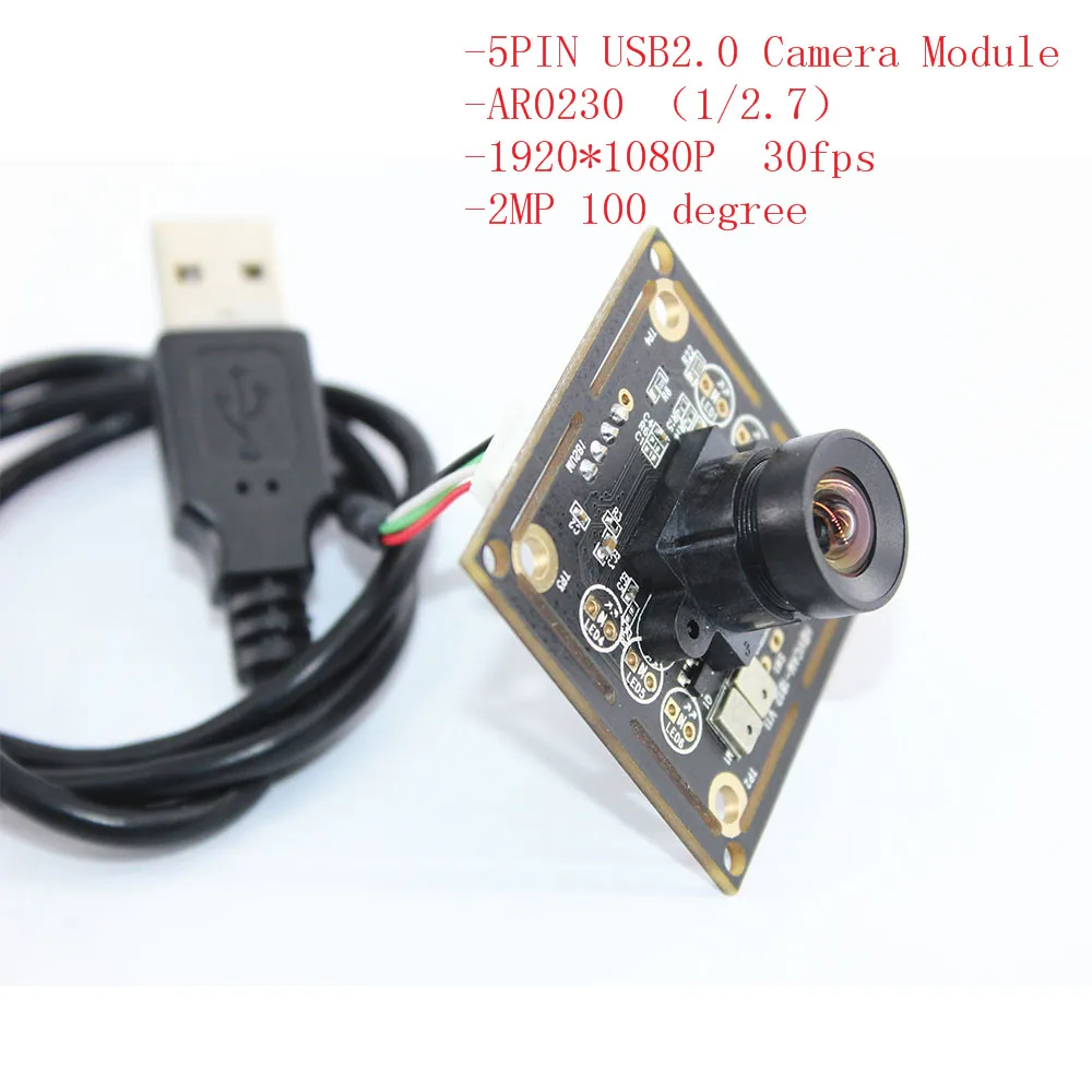 

1080P USB Camera Module 2.0 megapixel 1920*1080 CMOS Full HD Usb endoscope camera Board Security Module