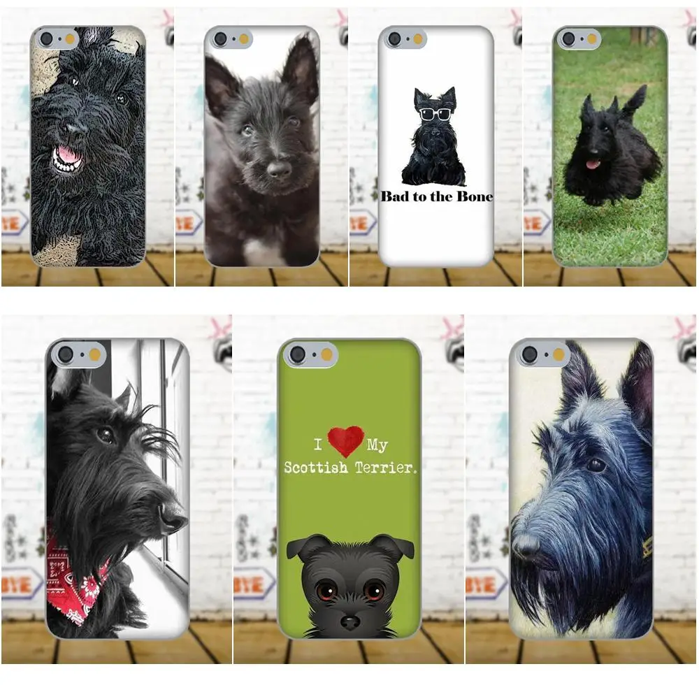

For Xiaomi Redmi 5 4A 3 3S Pro Mi4 Mi4i Mi5 Mi5S Mi Max Mix 2 Note 3 4 Plus Soft Stylish Case Scottish Terrier Dog Puppy Puppies