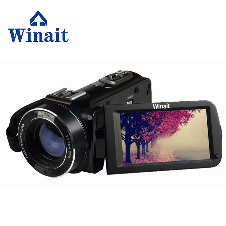 Winait FHD 1080P Цифровая видеокамера max 24MP видеокамера " lcd DIS 16X цифровой зум дистанционное управление, разъем HDMI DV DVR filmadora