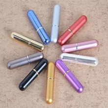 5 мл многоразовый нагреваемый Портативный путешественник Алюминий спрей пустой распылитель для парфюмерии флакон духов путешествий многоразового использования, удобный косметические контейнеры