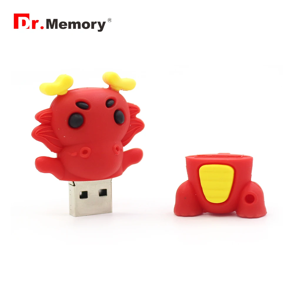 Подарок+ Китайский Зодиак Usb флеш-накопитель животные 64 Гб ручка-накопитель мышь/кролик/лошадь/обезьяна Флешка реальная емкость карта памяти