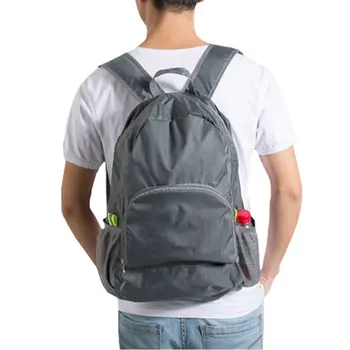 

Casual Foldable Travel Backpack Nylon Waterproof Unisex Luggage Bag Pack Light Weight Multifunction School Bag