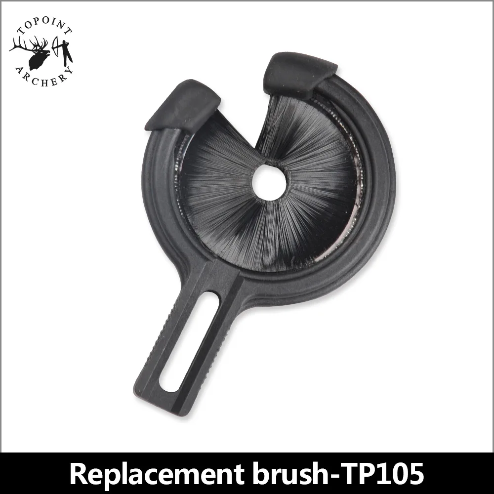 

Topoint Archery Compound bow arrow rest medium size whisker biscuit black arrow replacement brush for TP813