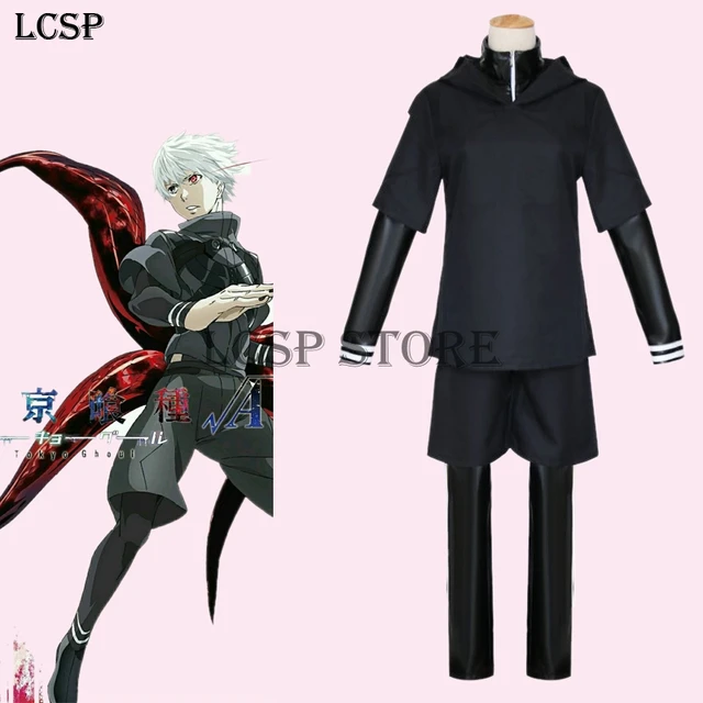 Lcsp Japanese Anime Tokyo Ghoul Cosplay Kaneki Ken Costume Uniform