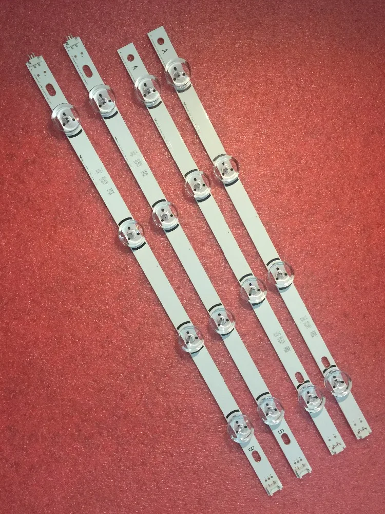 100% NEW 8 PCS(4*A,4*B) LED strips for LG INNOTEK DRT 3.0 42"-A/B Type 6916L 1709B 1710B 1957E 1956E 6916L-1956A 6916L-1957A
