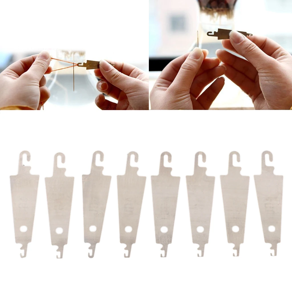 

New Hot 10x Cross Stitch Needle-threading Device for DIY Craft Wedding Dress Bag Sewing Supplies Accessory Thread Guide Tool