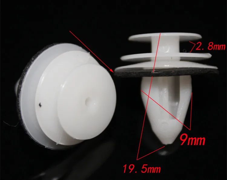 

10PCS Door buckle for the Great Wall Haval Hover H3, H5, H6 C30, C50 FLORID plastic fasteners