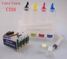 T1631xl-t1634xl снпч система непрерывной подачи чернил для epson WF-2010W / WF-2510WF / WF-2520NF / WF-2530WF / WF-2540WF принтеры