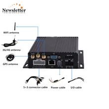 AHD 4 канала 3g WI-FI gps Автомобиль blackbox mdvr SD карты 4ch мобильный видеорегистратор