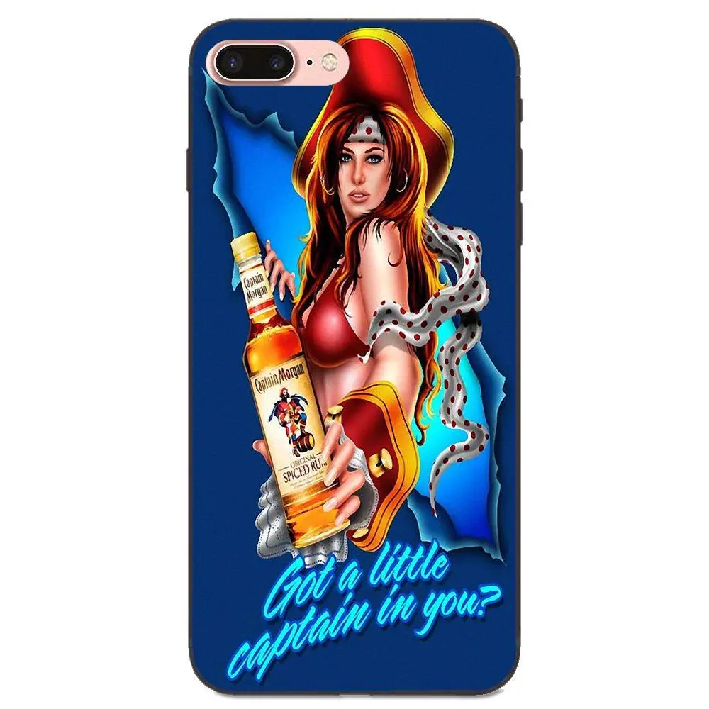 Чехол для телефона Captain Morgan с принтом золотого вина Huawei Honor Enjoy Mate Note 6s 8 9 10 20 P20 P30 Lite
