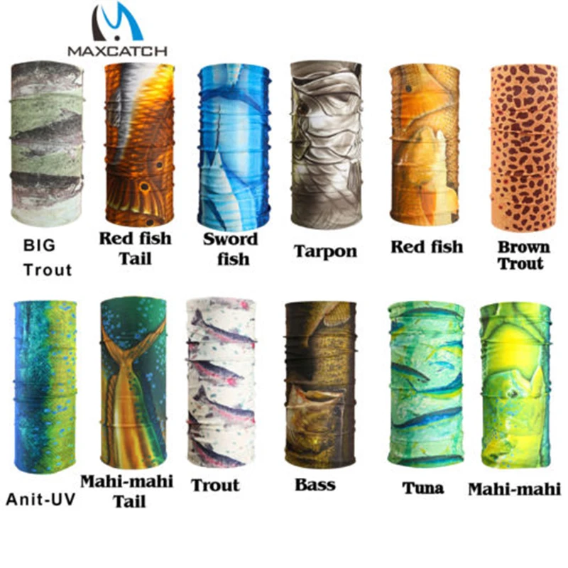 200pcs/lot Balaclava Outdoors Fish Bandana, ANTI UV protection