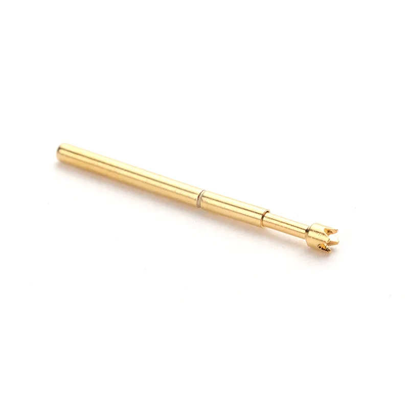 PA75-Q2 Gold-Plated Test Tool Outer Diameter 1.02mm Length 16.5mm Spring Test Probe For Testing Circuit Board Instruments