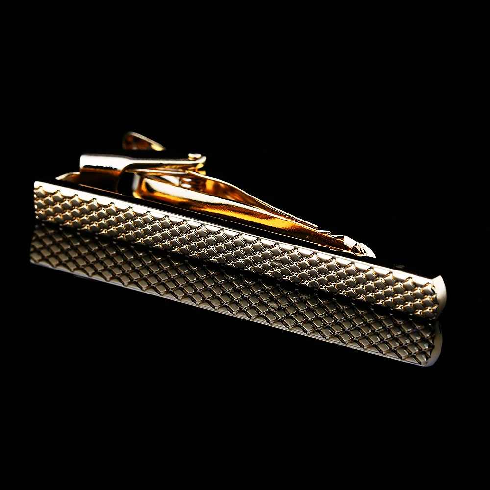 KFLK качество запонки stickpin подарок галстук-булавка для мужчин Золотой обжимной провод зажим для галстука, запонки stickpin 2018new продукты