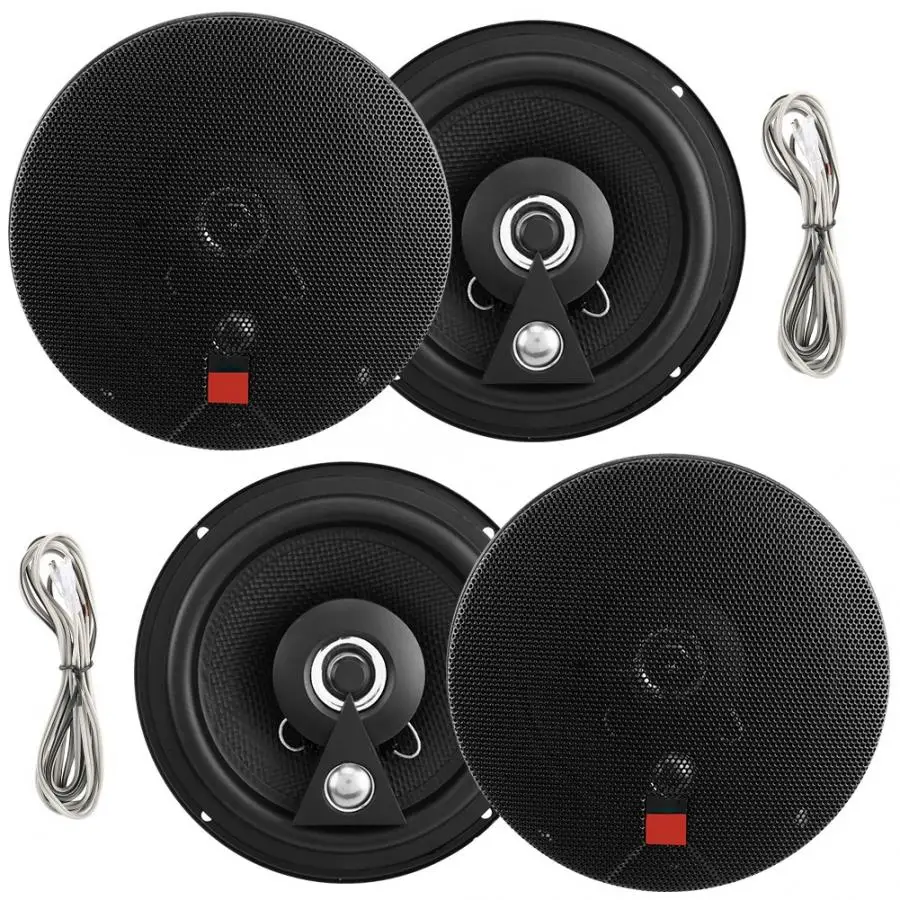

2Pcs 6in 125W Auto Car Coaxial Speaker equipo de sonido For Vehicle Audio System 55Hz-22KHz Car Accessories som automotivo New