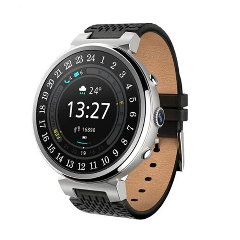 

3G Smart Watch 1.3 inch Android 5.1 2GB/RAM 16GB/ROM Business Smartwatch For Men Women Fitness Heart Rate For Android IOS