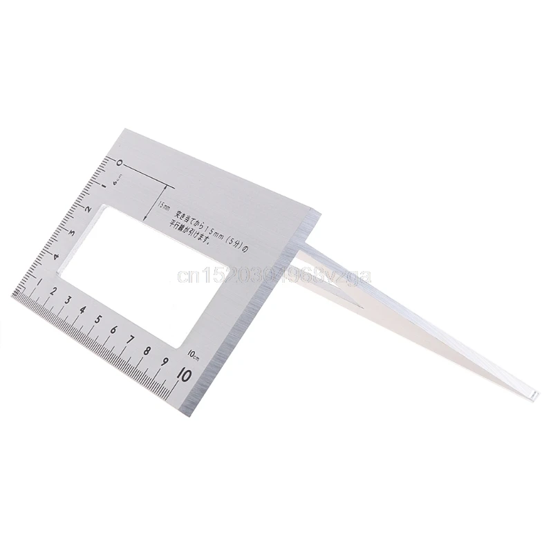 

Aluminum Alloy woodworking Multifunctional Square 45 degrees 90 degrees gauge Angle Protractor Over the ruler D21 DropShipping