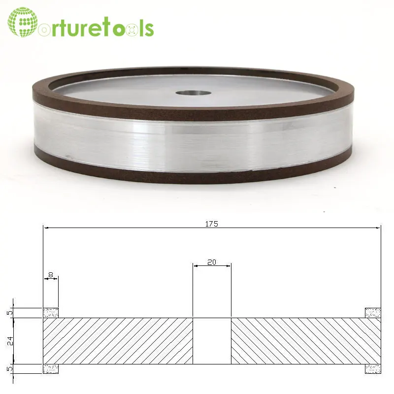 1 piece Resin bond diamond grinding wheels for carbide agate grinding customized 1 piece Resin bond diamond grinding wheels for carbide agate grinding customized