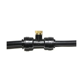 

1 Set Of Black Durable Outdoor Garden Irrigation Kit Tap Water Atomization Cooling Accessories