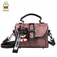 Beibaobao, маленькая сумка, новинка, Корейская версия, одноцветная, простая, с клапаном, сумка через плечо, кошелек, Ins, Сумочка для женщин