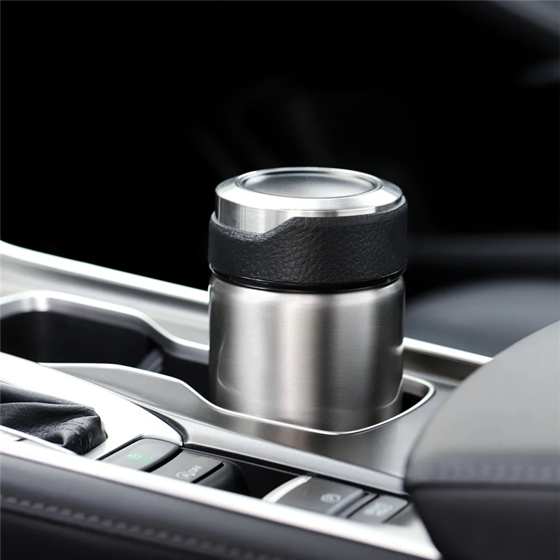 Baratos Frascos de vacío termos de café botellas Infusor de té taza de café 304 de acero inoxidable mi coche botella de aislamiento térmico 380ml nuevo