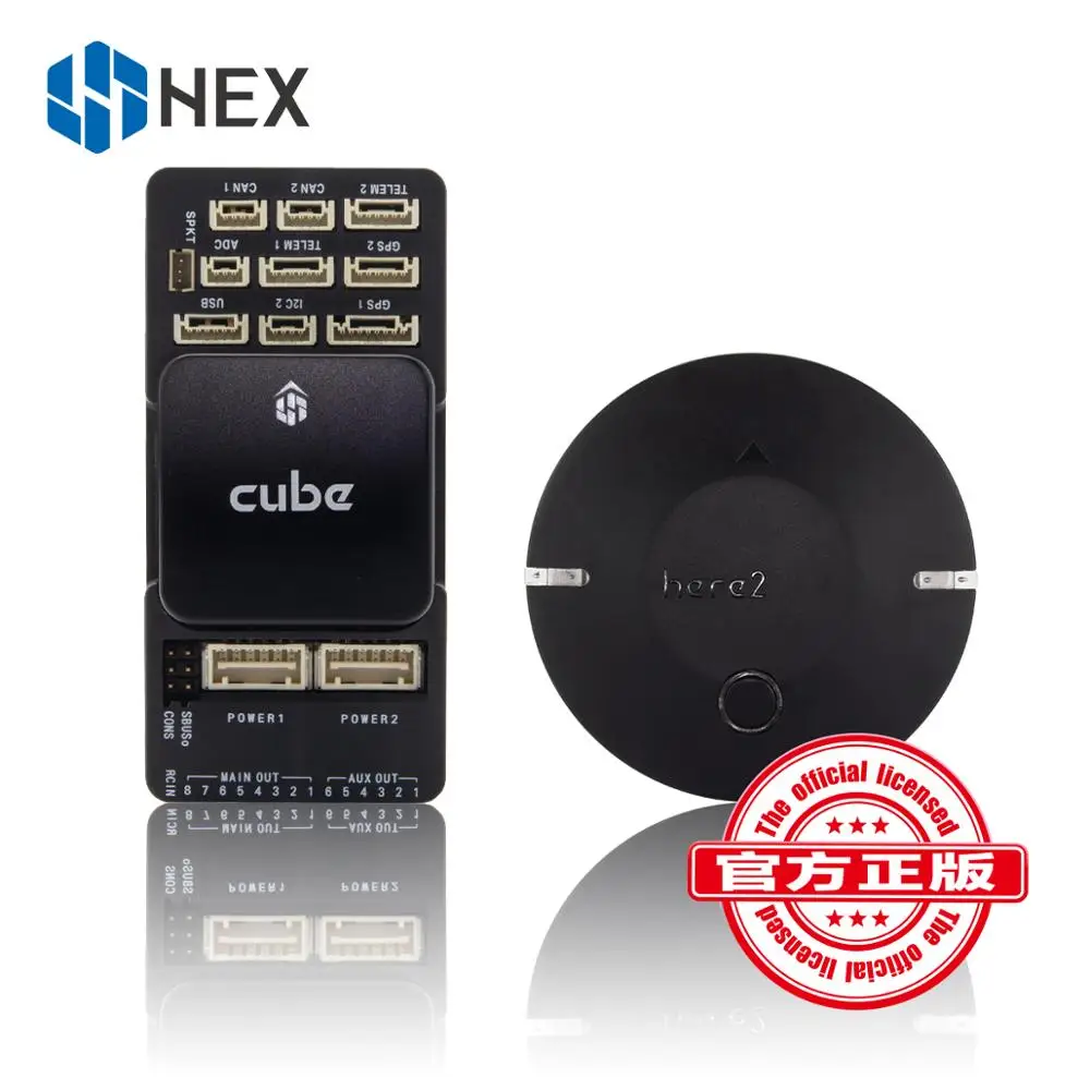 Hex Pixhawk2 управление БПЛА с gps модулем Here3 PIX2 полетом открытым исходным кодом