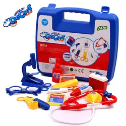 Доктор Игрушки притворился сумка-саквояж Медсестра Медицинский чехол аптечка ролевая игра набор детей Классические игрушки