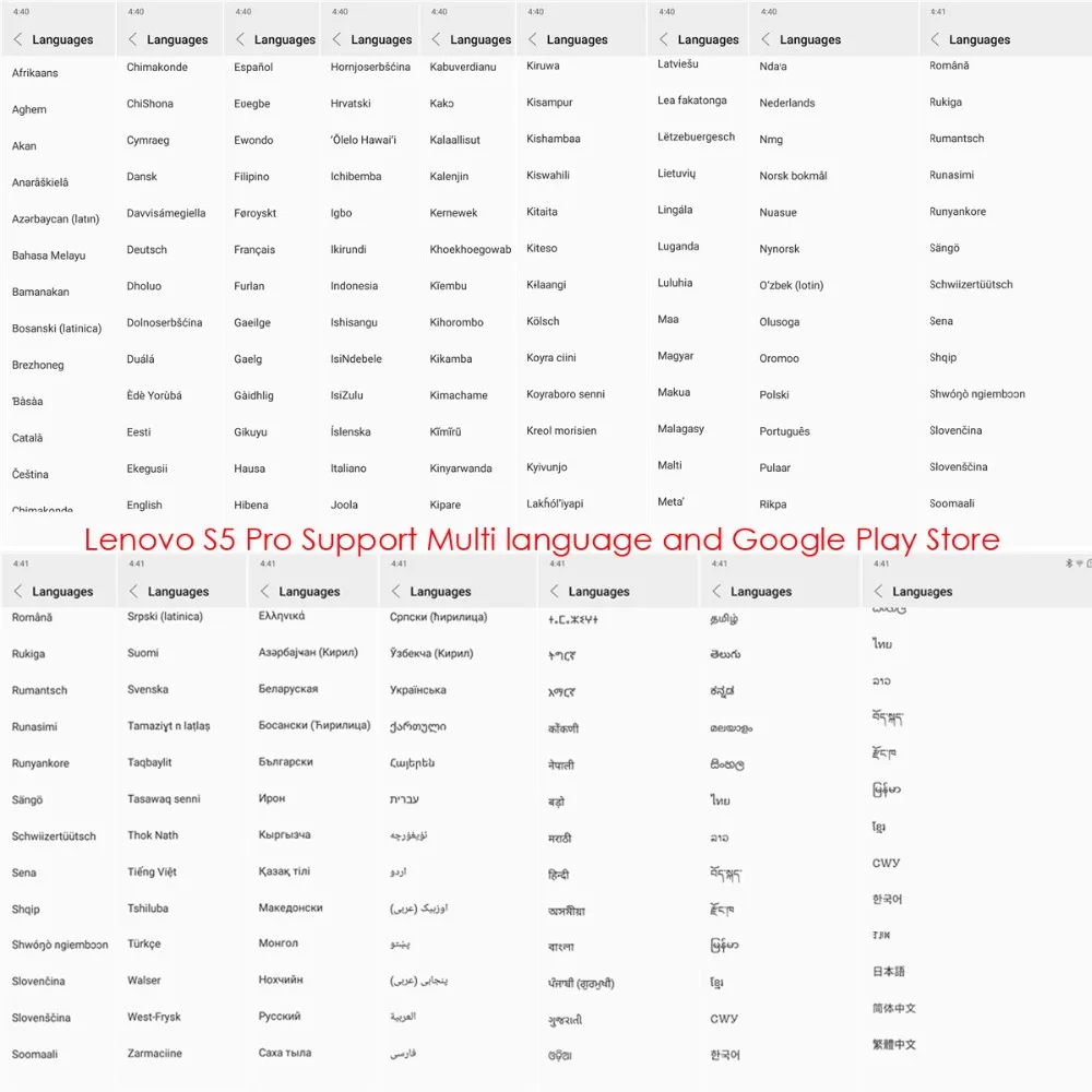 Global Rom 4G B20 Original Lenovo S5 Pro Smartphone Android L58041 6G 64G Rear Camera 20.0MP 3500mAh Face ID OTA Mobile phone