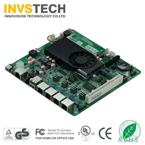 Четыре Gigabit Ethernet Mini itx 17*17 4 LAN D2550 1,86 ГГц брандмауэр/сети/ROS moterboard M2550FF